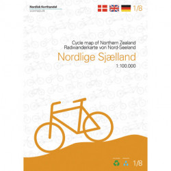 Nordlige Sjælland cykelkort: Kort 1