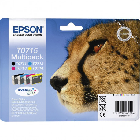 T0715 Quad Pack Durabrite Epson (C13T07154012) 