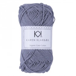 8/4 Medium Grey - KK Color Cotton økologisk bomuldsgarn fra Karen Klarbæk