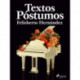 Textos póstumos
