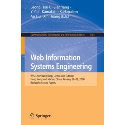 Web Information Systems Engineering: WISE 2019 Workshop, Demo, and Tutorial, Hong Kong and Macau, China, January 19–22, 2020, Revised Selected Papers