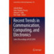 Recent Trends in Communication, Computing, and Electronics: Select Proceedings of IC3E 2018