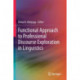 Functional Approach to Professional Discourse Exploration in Linguistics