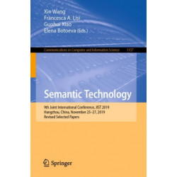 Semantic Technology: 9th Joint International Conference, JIST 2019, Hangzhou, China, November 25–27, 2019, Revised Selected Papers
