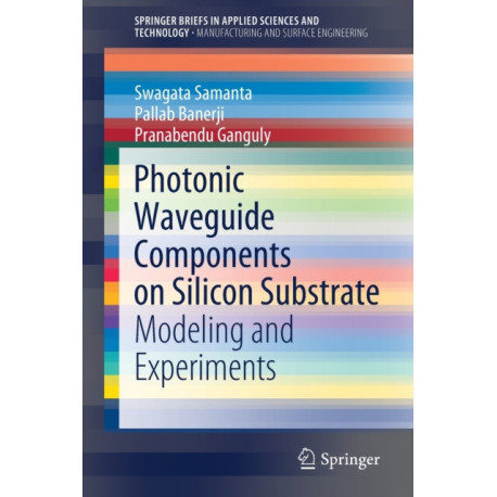 Photonic Waveguide Components on Silicon Substrate: Modeling and Experiments