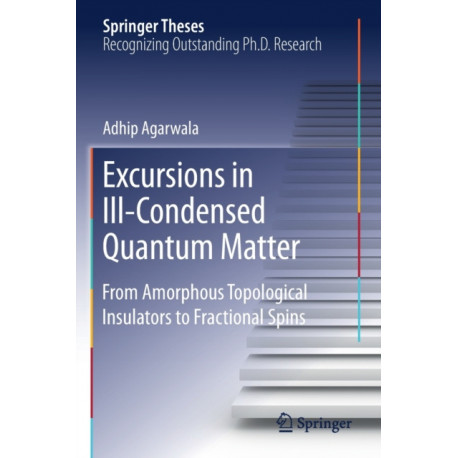 Excursions in Ill-Condensed Quantum Matter: From Amorphous Topological Insulators to Fractional Spins