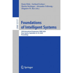 Foundations of Intelligent Systems: 25th International Symposium, ISMIS 2020, Graz, Austria, September 23–25, 2020, Proceedings