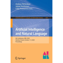 Artificial Intelligence and Natural Language: 9th Conference, AINL 2020, Helsinki, Finland, October 7–9, 2020, Proceedings