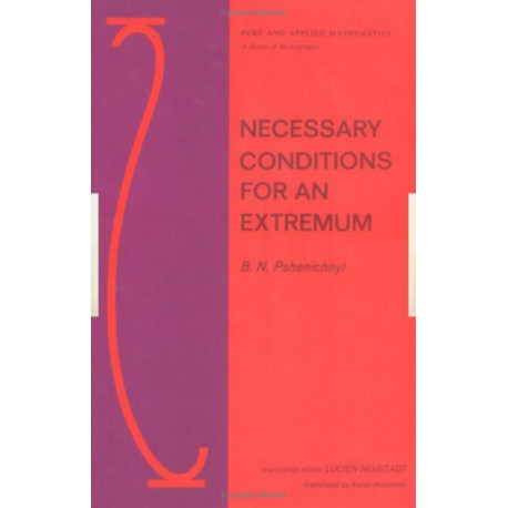 Necessary Conditions for an Extremum