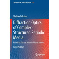 Diffraction Optics of Complex-Structured Periodic Media: Localized Optical Modes of Spiral Media