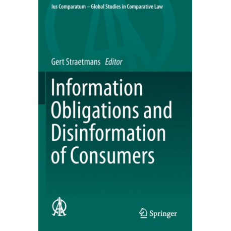 Information Obligations and Disinformation of Consumers