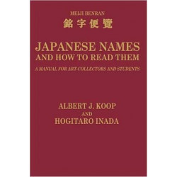 Japanese Names and How to Read Them: A Manual for Art Collectors and Students