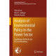 Analysis of Environmental Policy in the Power Sector: Equilibrium Methods and Bi-Level Modeling