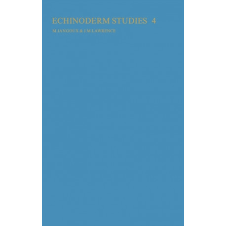 Echinoderm studies 4 (1993)