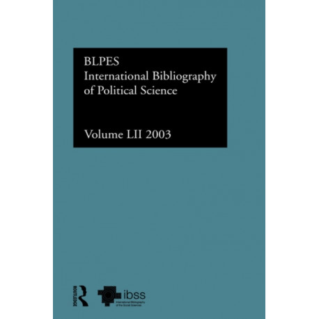 IBSS: Political Science: 2003 Vol.52