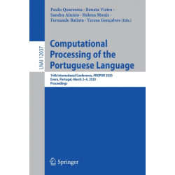 Computational Processing of the Portuguese Language: 14th International Conference, PROPOR 2020, Evora, Portugal, March 2–4, 2020, Proceedings