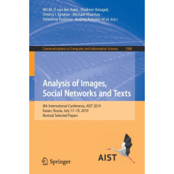 Analysis of Images, Social Networks and Texts: 8th International Conference, AIST 2019, Kazan, Russia, July 17–19, 2019, Revised Selected Papers