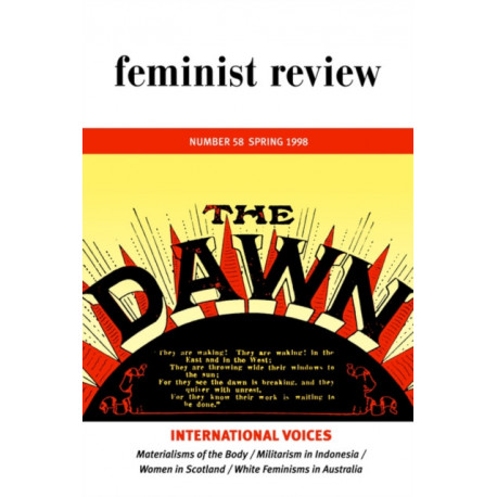 Feminist Review: Issue 48: The New Politics of Sex and the State
