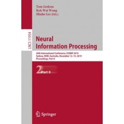 Neural Information Processing: 26th International Conference, ICONIP 2019, Sydney, NSW, Australia, December 12–15, 2019, Proceedings, Part II