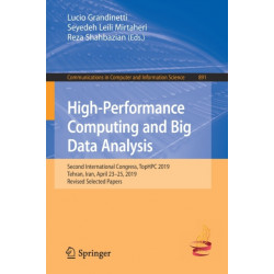 High-Performance Computing and Big Data Analysis: Second International Congress, TopHPC 2019, Tehran, Iran, April 23–25, 2019, Revised Selected Papers