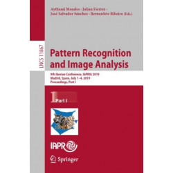 Pattern Recognition and Image Analysis: 9th Iberian Conference, IbPRIA 2019, Madrid, Spain, July 1–4, 2019, Proceedings, Part I