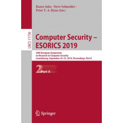 Computer Security – ESORICS 2019: 24th European Symposium on Research in Computer Security, Luxembourg, September 23–27, 2019, Proceedings, Part II