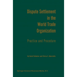 Dispute Settlement in the World Trade Organization: Practice and Procedure