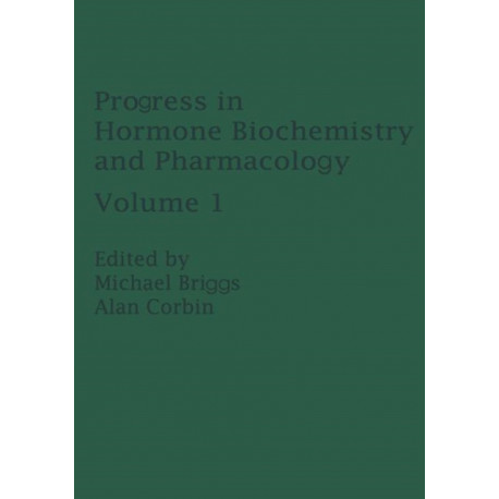 Progress in Hormone Biochemistry and Pharmacology
