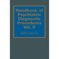 Handbook of Psychiatric Diagnostic Procedures: Vol. II