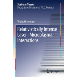 Relativistically Intense Laser–Microplasma Interactions