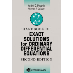 Handbook of Exact Solutions for Ordinary Differential Equations