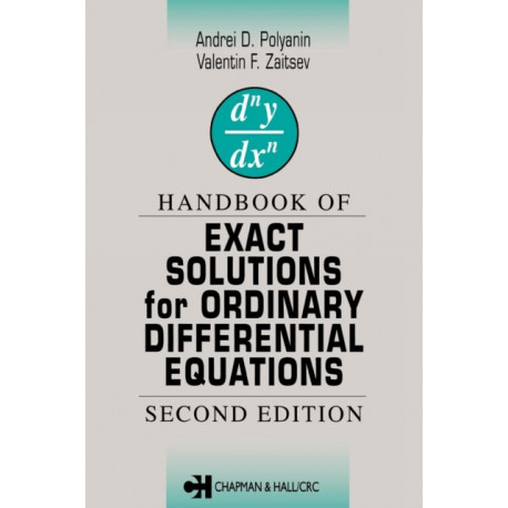 Handbook of Exact Solutions for Ordinary Differential Equations