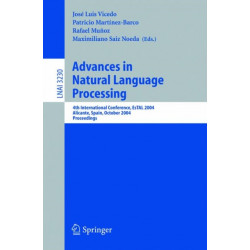 Advances in Natural Language Processing: 4th International Conference, EsTAL 2004, Alicante, Spain, October 20-22, 2004. Proceedings