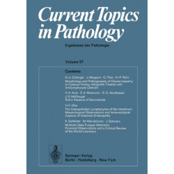 Current Topics in Pathology / Ergebnisse der Pathologie