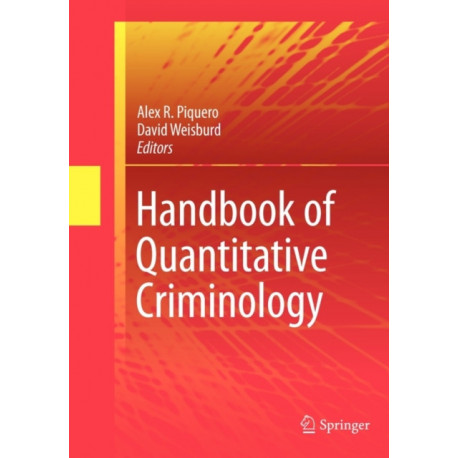 Handbook of Quantitative Criminology
