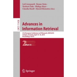 Advances in Information Retrieval: 41st European Conference on IR Research, ECIR 2019, Cologne, Germany, April 14–18, 2019, Proceedings, Part II