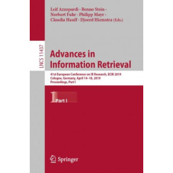 Advances in Information Retrieval: 41st European Conference on IR Research, ECIR 2019, Cologne, Germany, April 14–18, 2019, Proceedings, Part I