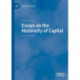 Essays on the Historicity of Capital