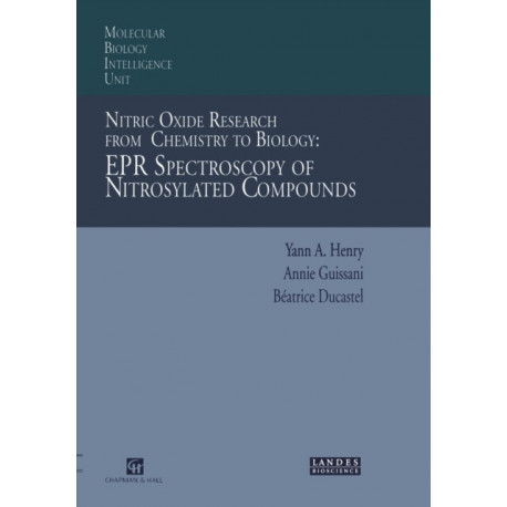 Nitric Oxide Research from Chemistry to Biology: EPR Spectroscopy of Nitrosylated Compounds