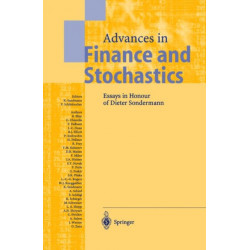 Advances in Finance and Stochastics: Essays in Honour of Dieter Sondermann