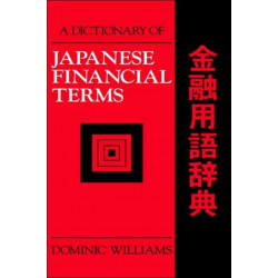 A Dictionary of Japanese Financial Terms