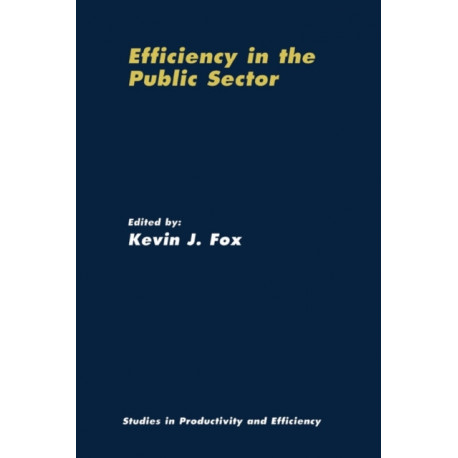 Efficiency in the Public Sector