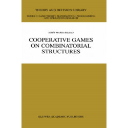 Cooperative Games on Combinatorial Structures
