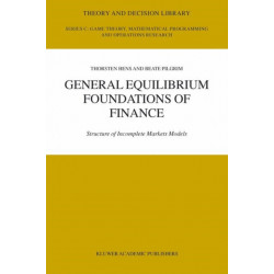 General Equilibrium Foundations of Finance: Structure of Incomplete Markets Models