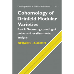Cohomology of Drinfeld Modular Varieties, Part 1, Geometry, Counting of Points and Local Harmonic Analysis