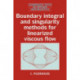 Boundary Integral and Singularity Methods for Linearized Viscous Flow