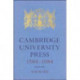 Cambridge University Press 1584–1984