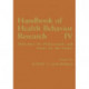 Handbook of Health Behavior Research IV: Relevance for Professionals and Issues for the Future