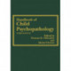 Handbook of Child Psychopathology