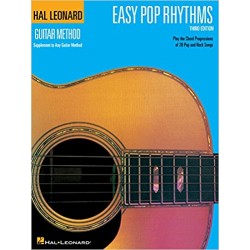 Easy Pop Rhythms: Correlates with Book 1 (Hal Leonard Guitar Method (Songbooks)